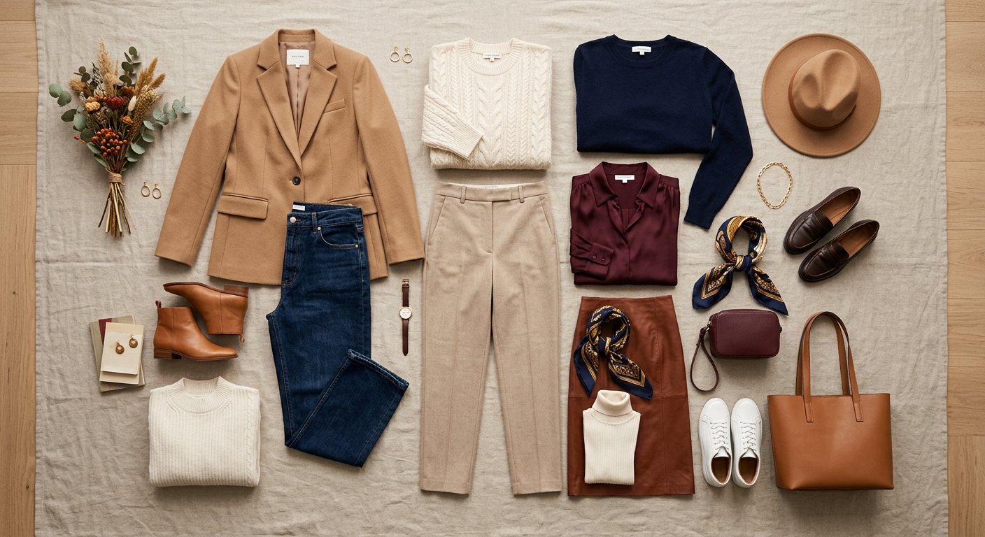 The Fall Capsule Wardrobe: 15 Pieces, 30+ Outfits